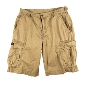 Ralph Lauren Cargo Shorts Mens 38 Khaki Tan Multi Pocket Utility Polo Jeans